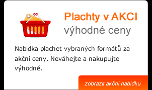 Akční nabídka plachet